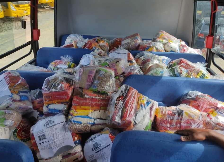 Camacã: Prefeitura realiza entrega de 243 cestas básicas na Aldeia Indígena do Panelão
